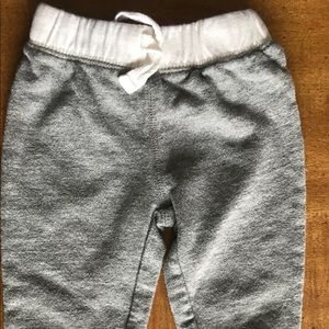 Grey baby sweatpants